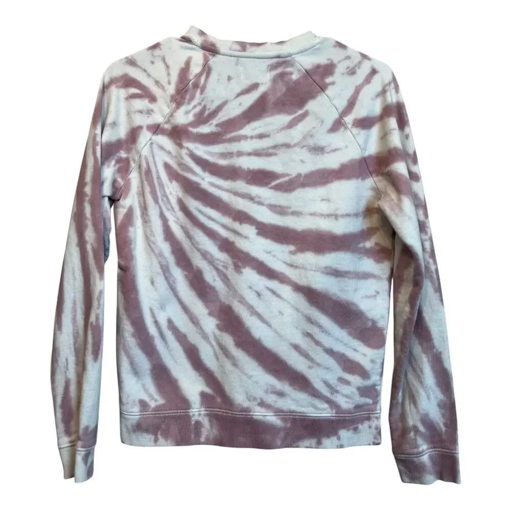 Lucky Brand Tie Dye Sweatshirt Pullover Casual Athleisure Comfy Streetwear S
